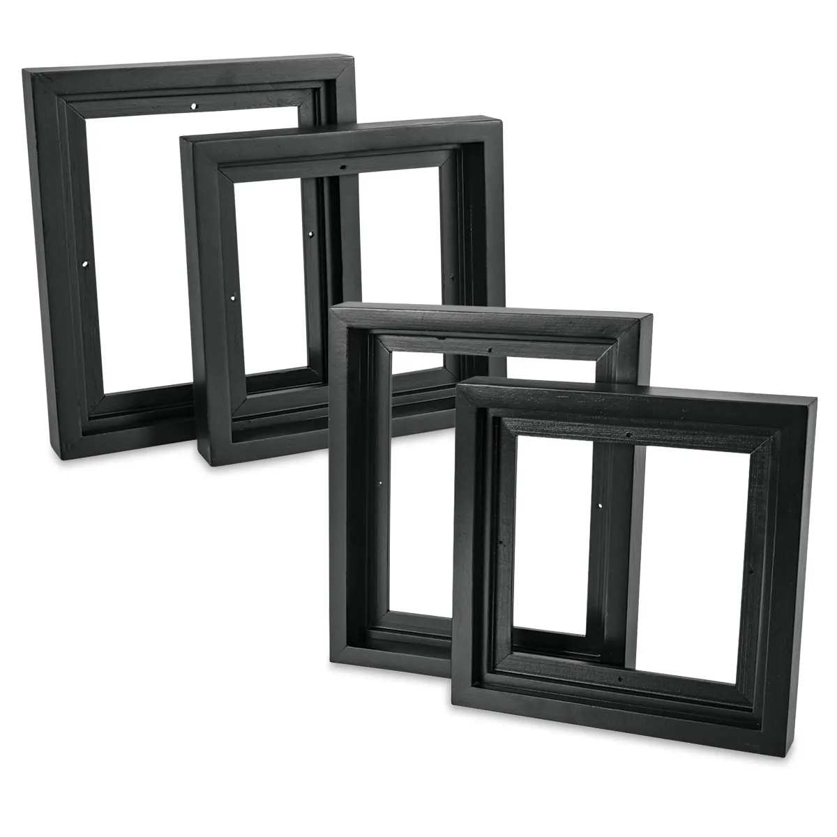 Blick Wood Floater Frames showcasing a gallery-wrapped canvas painting