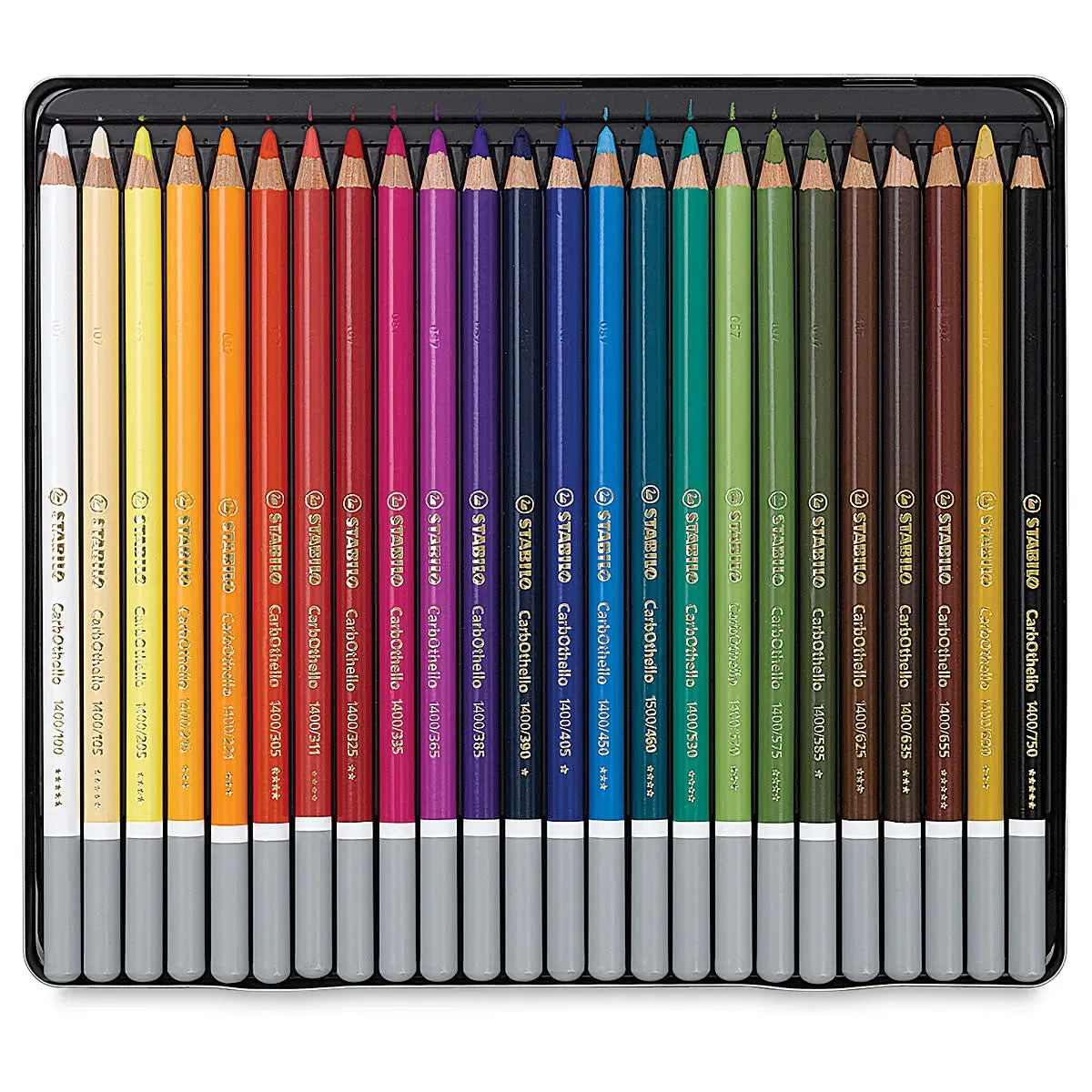 Stabilo CarbOthello Pastel Pencils in assorted colors for sketching and blending