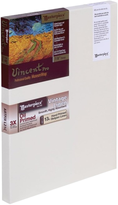 Masterpiece Artfix Oil Primed Linen Canvas – A Great Choice for Oil Painters