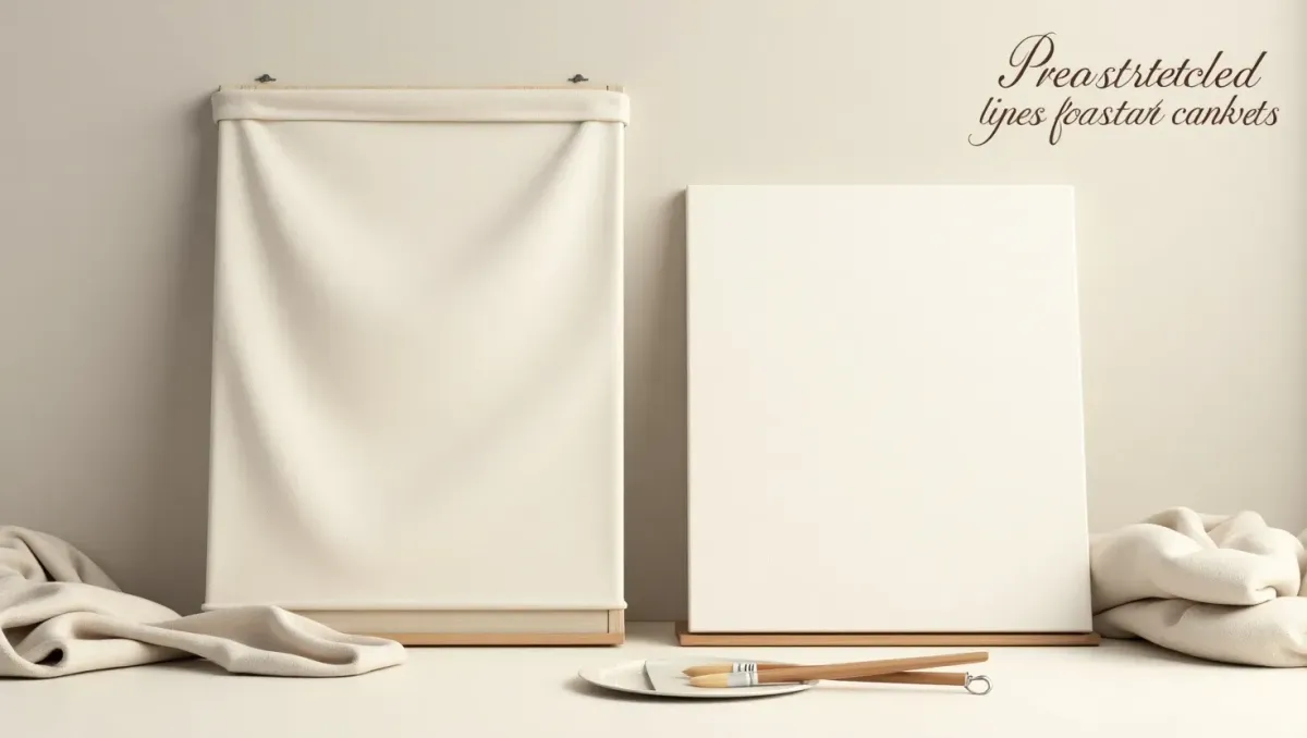 Stretching vs. Buying Pre-Stretched Linen Canvas