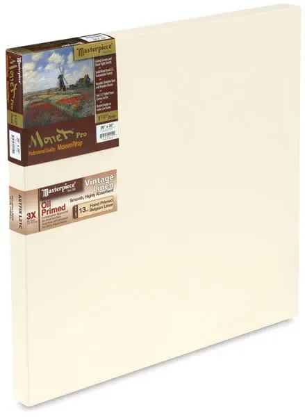 Masterpiece Artfix oil primed linen canvas ideal for professional oil painters