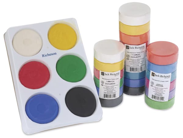 Tempera Paint Cakes