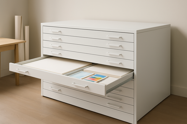 Art paper storage file