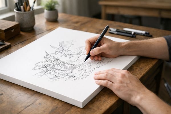 How to Use White Foam Board for Illustration?