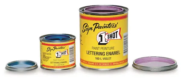 1-Shot Lettering Enamel Paints: Bold, Durable, and Professio