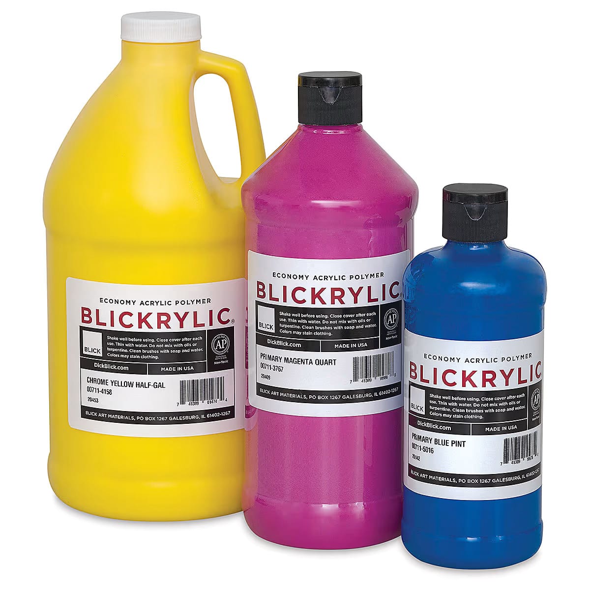 Blickrylic Acrylic Paint – Student-Grade Colors with Profess