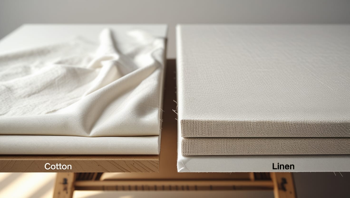 Cotton vs. Linen Canvas: Which Should You Choose?