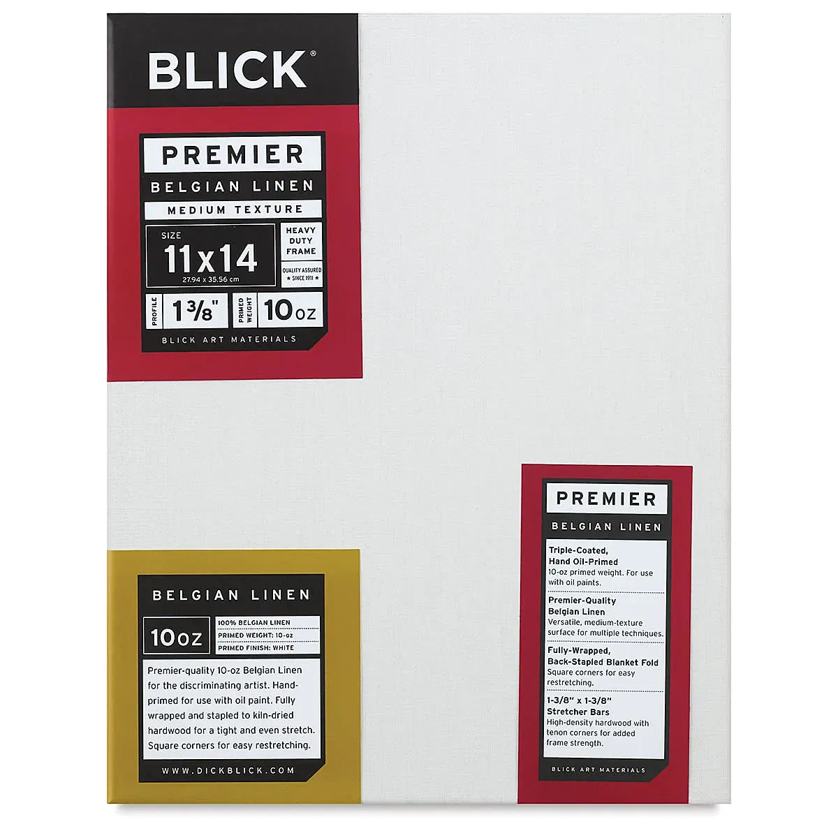 Blick Premier Belgian Linen Canvas – A Great Choice for Pain