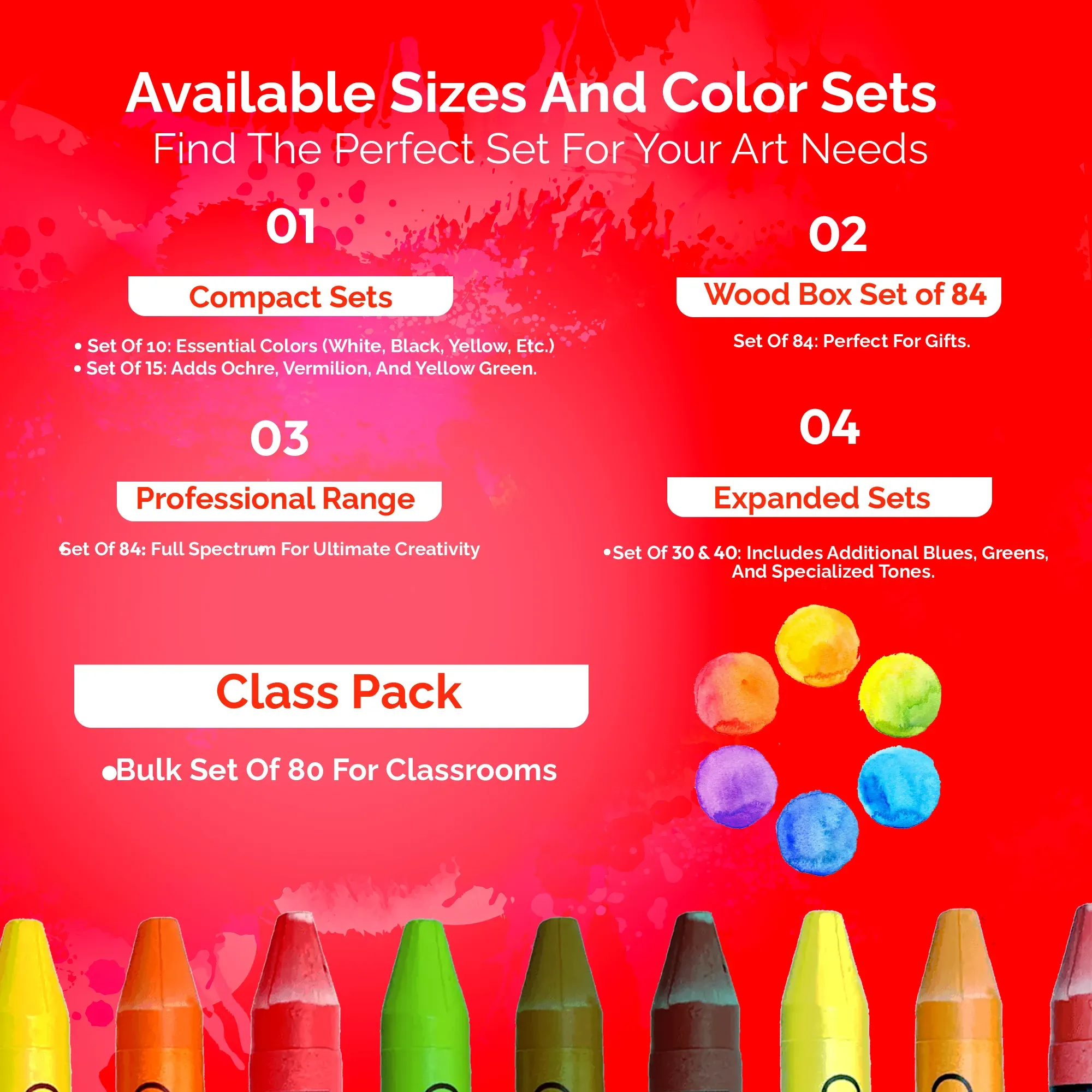Caran d'Ache Neocolor II Pastels for Professional Artists