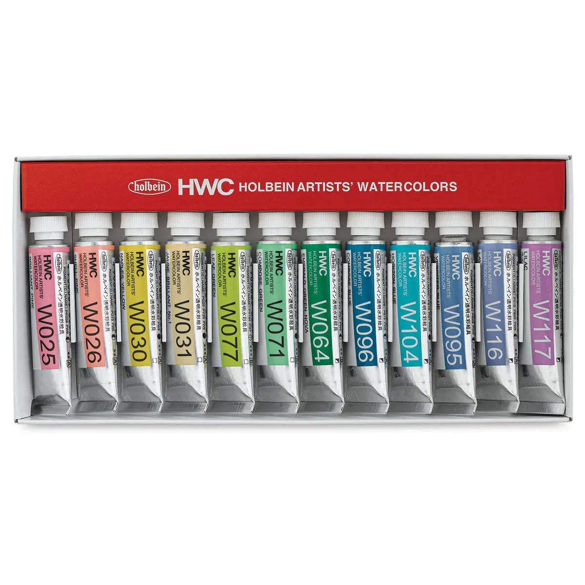 Holbein Artists' Watercolor Tubes and Sets: Top Quality Pain