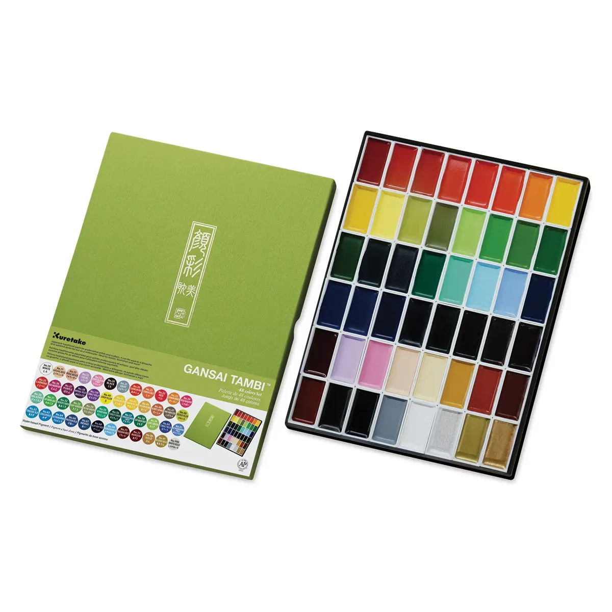 Kuretake Gansai Tambi Watercolor Paint Pans and Sets