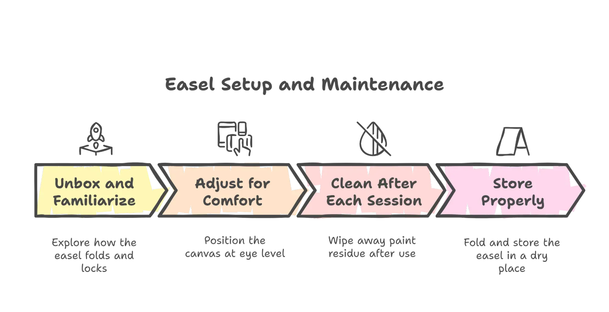 Versatile easel models recommended for painters using oil, acrylic, or watercolor