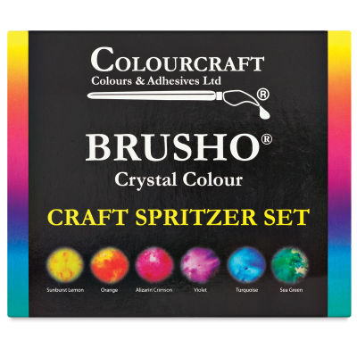 Brusho Crystal Colours and Sets