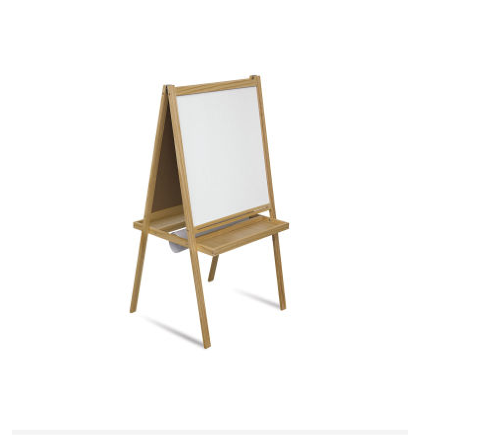 image shows the blick essentials paint and draw easel